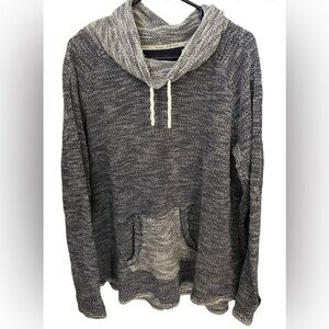 Kensie Performance Grey Athletic Activewear Quick Dry Mock Neck Sweater XXL